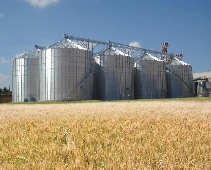 В особой экономической зоне «Орел» полным ходом идет строительство высокотехнологичного элеватора